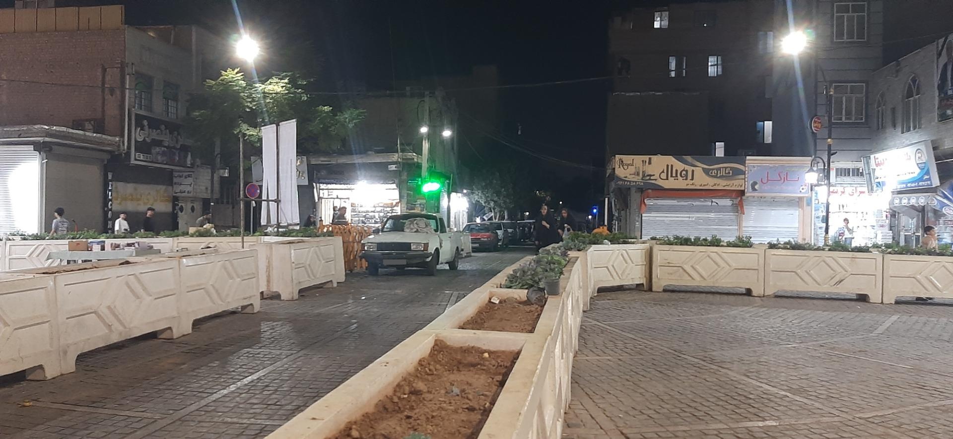 عکس میدان شهید جعفری (چهاراه عربا)