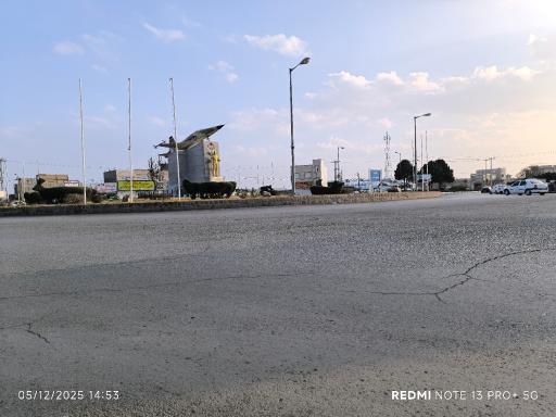 عکس یادبود میدان دفاع مقدس