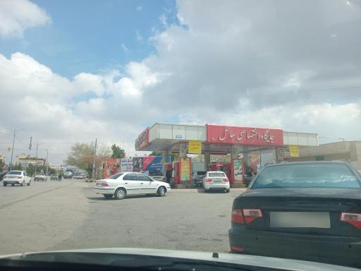 عکس پمپ بنزین ساحل