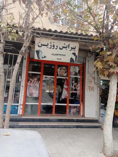 عکس پیرایش روژین