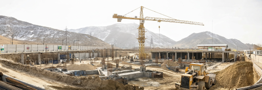 عکس محل احداث پارک آبی (درحال ساخت)