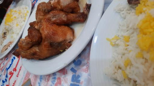 عکس چلو جوجه گلوگاه کلبادی شعبه مرکزی