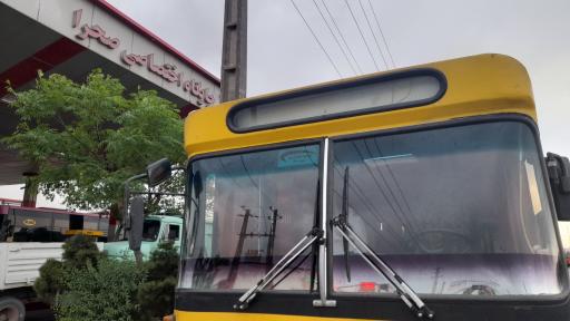 عکس پمپ بنزین صحرا (بنزین و گازوئیل)