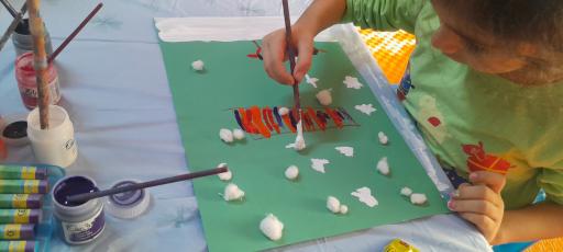 عکس خانه بازی تیله رنگی