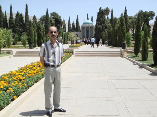 عکس حیاط سعدیه