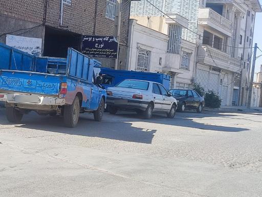 عکس لنت کوبی و تعمیر ترمز تورج