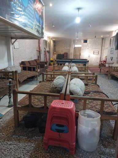 عکس سفره خانه و بیلیارد علی مطلا