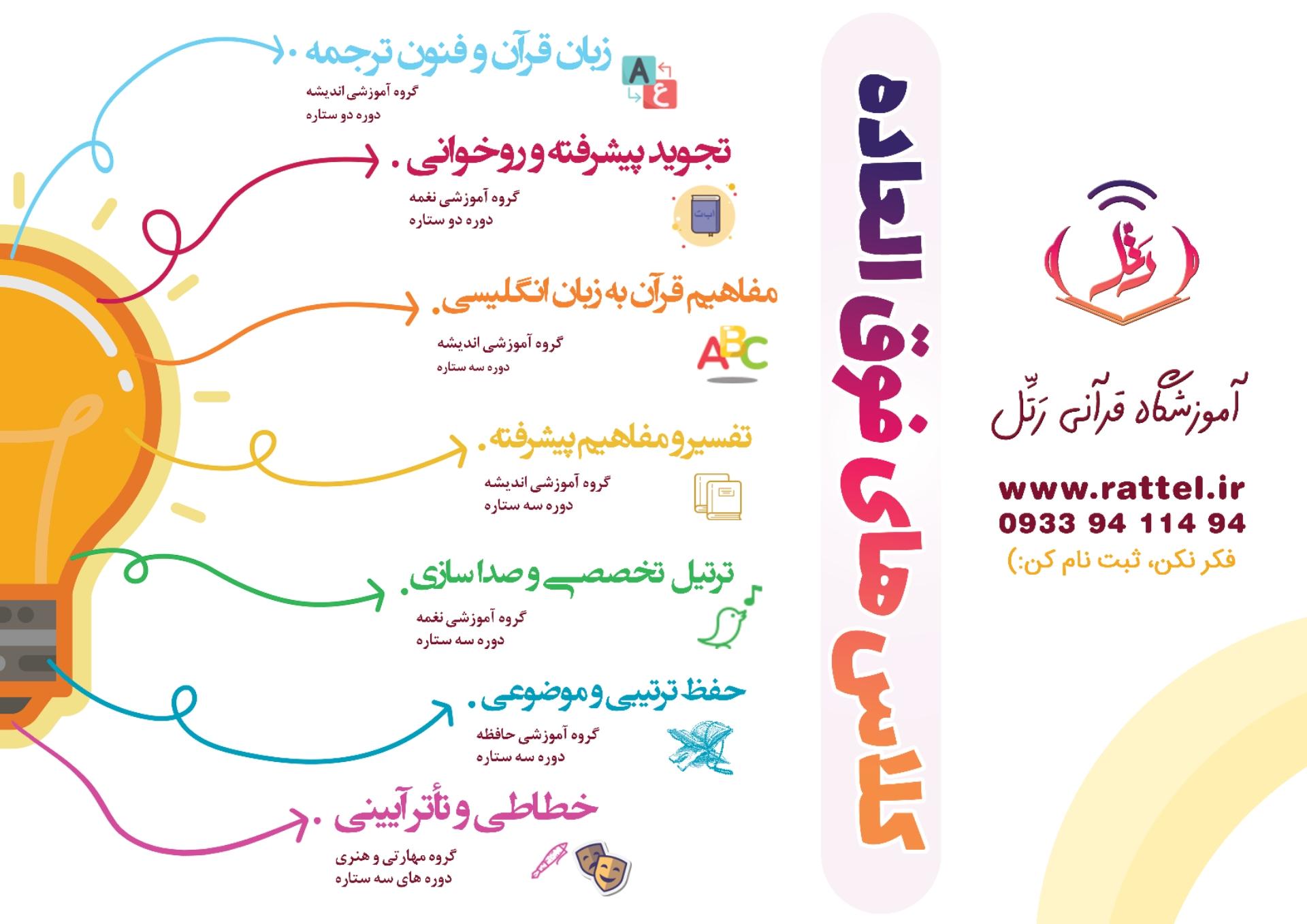 عکس آموزشگاه قرآنى رتل