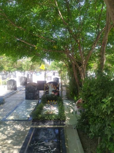 عکس مزار زهرا شاداب نیازی