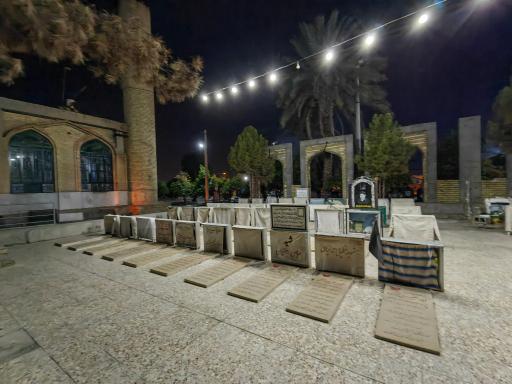 عکس گلزار شهدای رضوان جهرم 