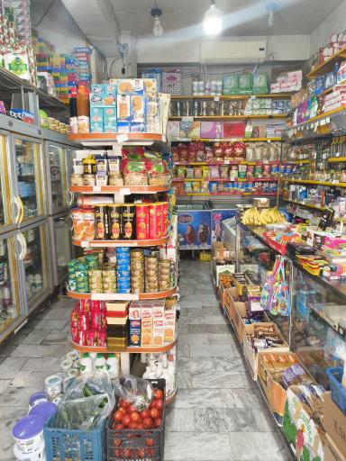 عکس سوپرمارکت سامان
