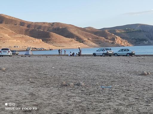 عکس دریاچه سد کارده