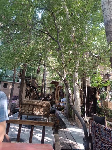 عکس باغ رستوران کوهاب