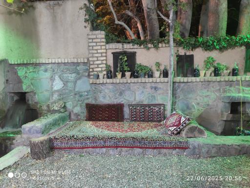 عکس باغ رستوران کوهاب