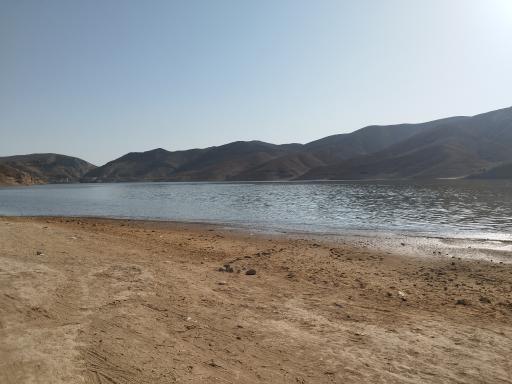 عکس دریاچه سد کارده