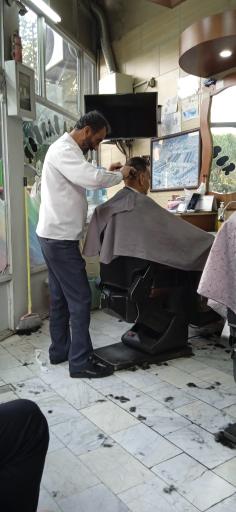 عکس آرایشگاه مردانه موآرا