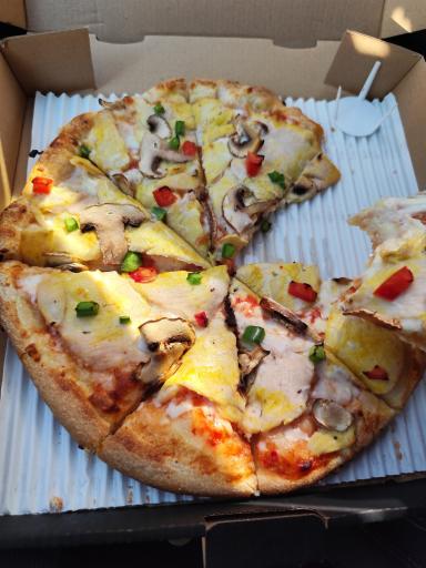 عکس پیتزا رومان