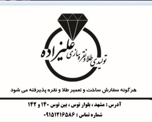 عکس طلا و نقره سازی علیزاده
