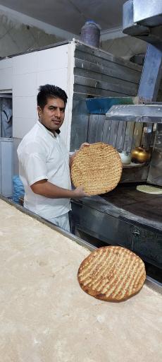 عکس نان بربری