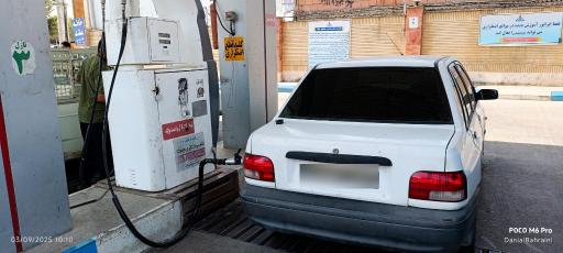 عکس پمپ گاز CNG