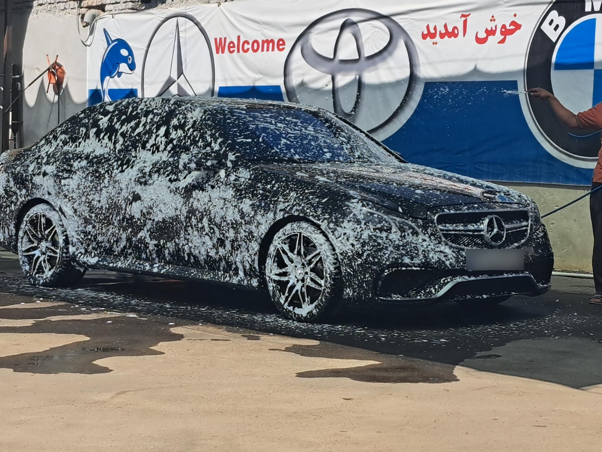 عکس کارواش دلفین