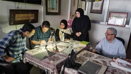 عکس آموزشگاه خوشنویسی نقطه 