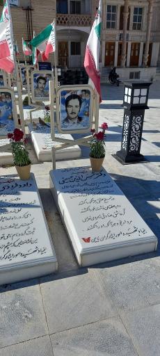 عکس گلزار شهدای نائین 