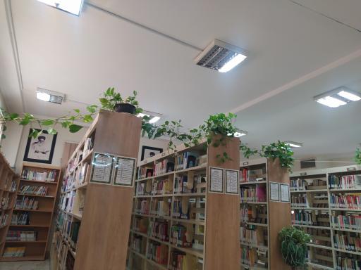 عکس کتابخانه زنده یاد محمدی