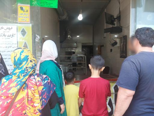 عکس نانوایی سنگک سنتی