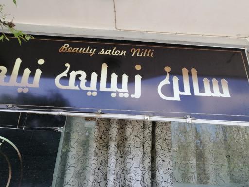 عکس سالن زیبایی نیلی
