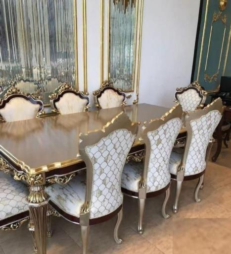 عکس تولید مبل کلاسیک وابزاری وسترن چوب