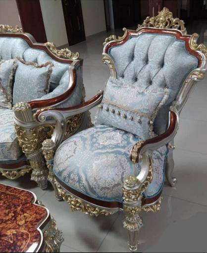 عکس تولید مبل کلاسیک وابزاری وسترن چوب