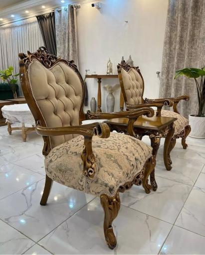 عکس تولید مبل کلاسیک وابزاری وسترن چوب