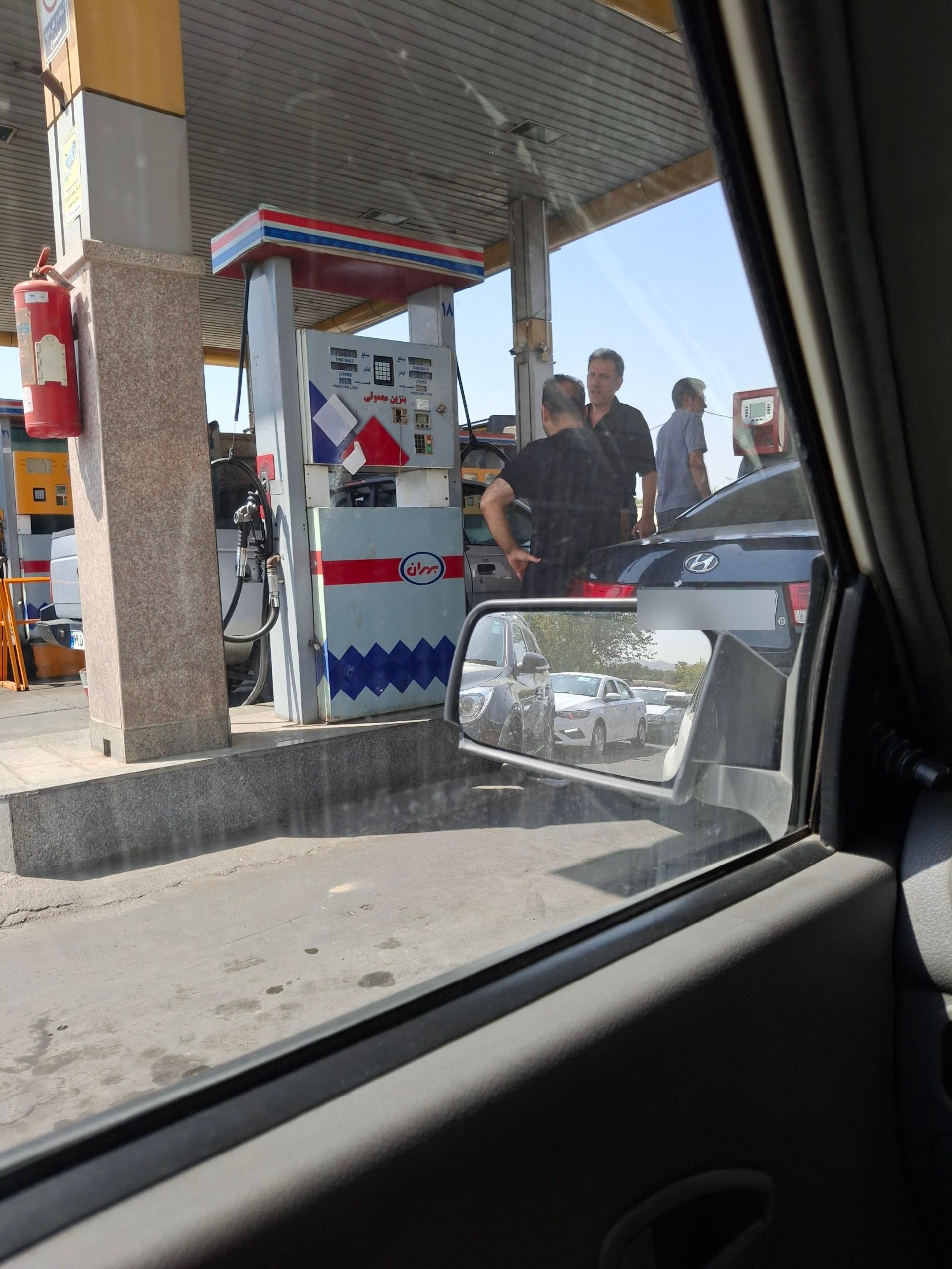 عکس جایگاه اختصاصی  117  بهشتی (بنزین و گازوئیل)