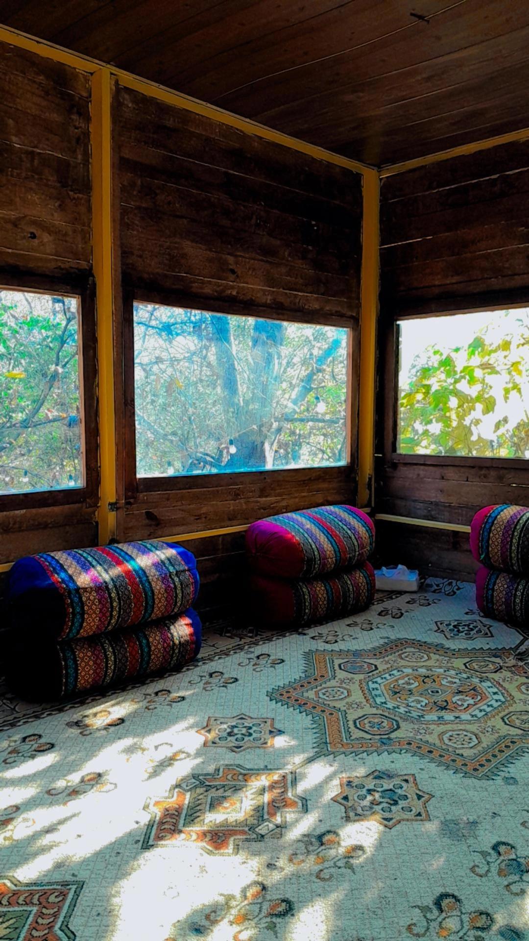 عکس باغ رستوران هما