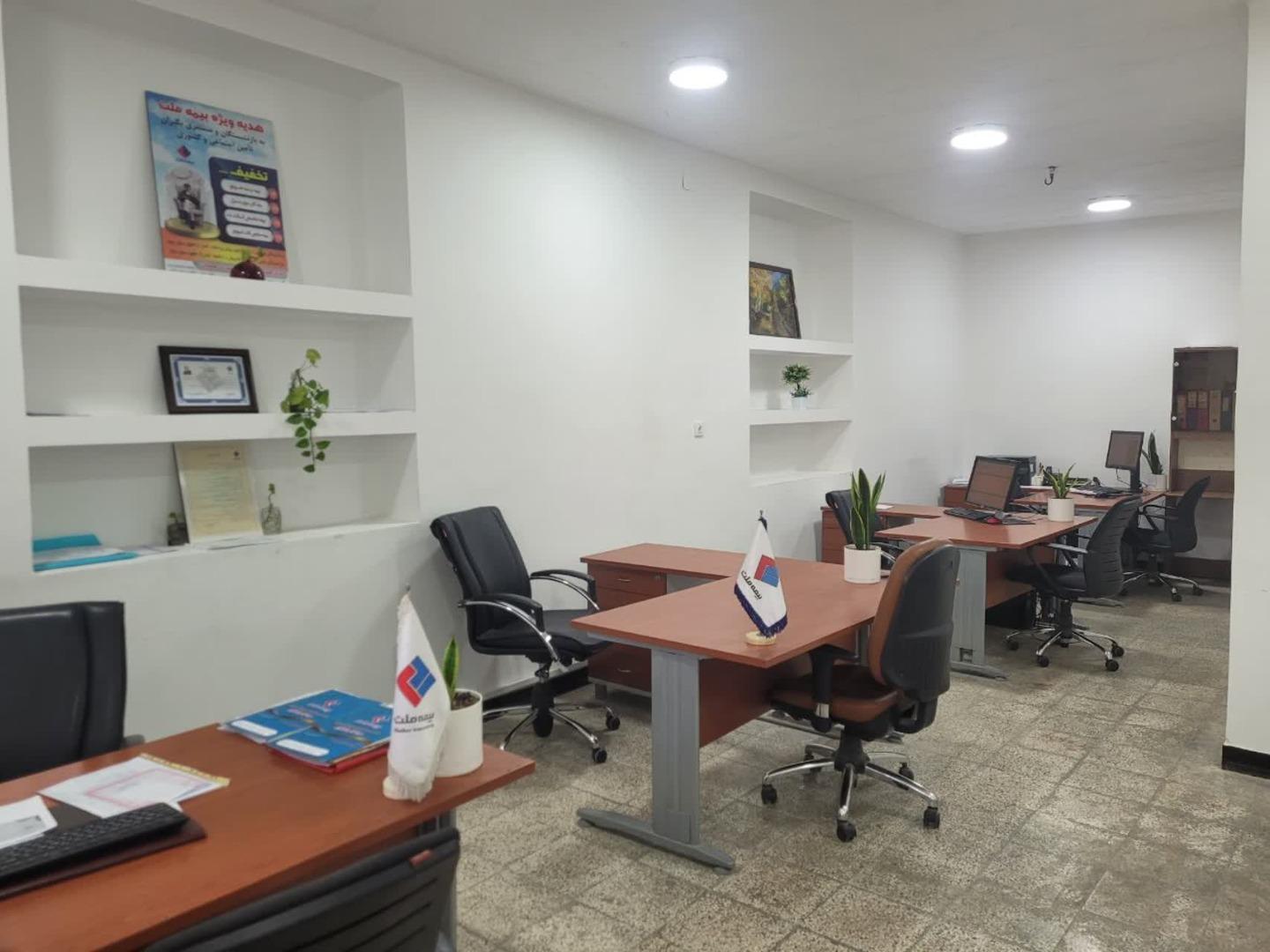عکس بیمه ملت نمایندگی صدور و خسارت سیدعباس نجفیان کد 7732