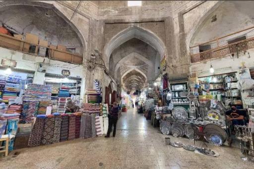 عکس بازار باستانی قیصریه لار