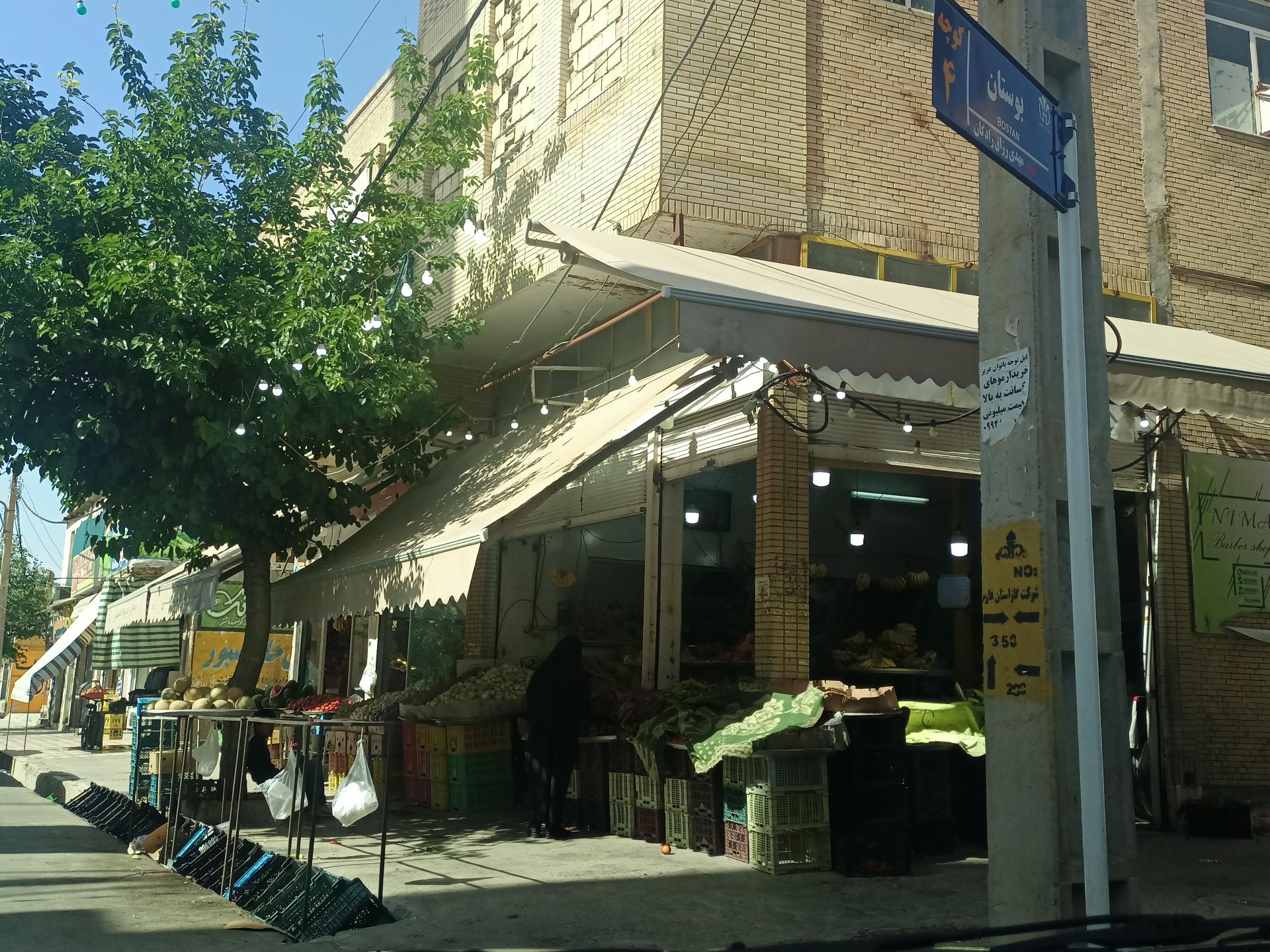 عکس میوه و تره بار فروشی نارنج