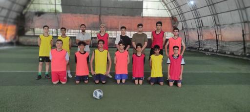 عکس باشگاه و مدرسه فوتبال پارسین 