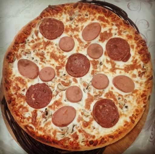 عکس پیتزا باران