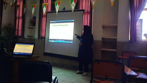 عکس دبیرستان دخترانه مکتبی