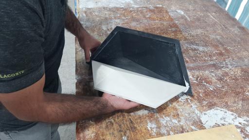 عکس تولیدی سنگ مصنوعی سپید (سنگ سازان سپیدرود)