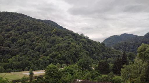 عکس منطقه جنگلی خیرود