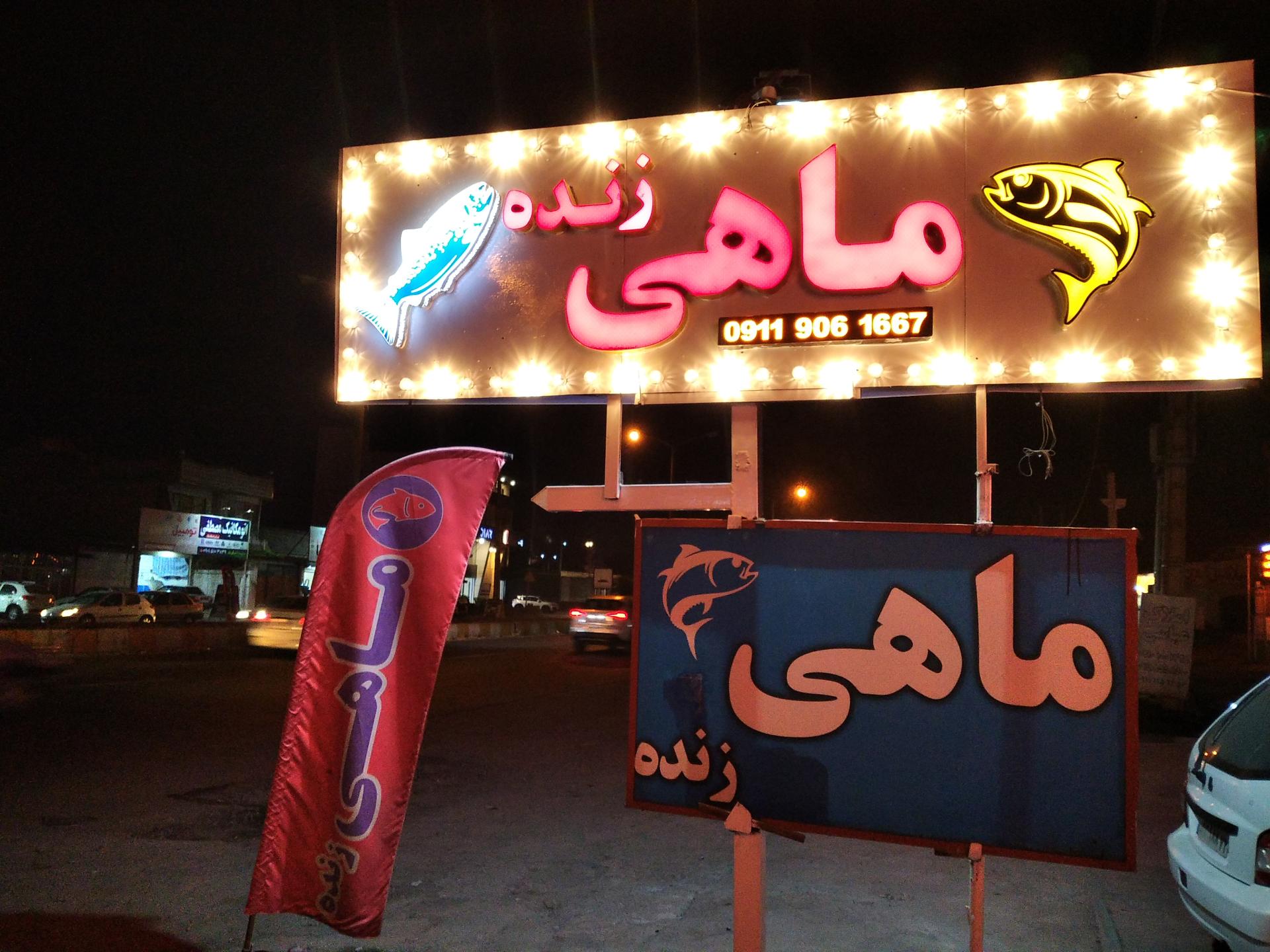 عکس ماهی فروشی دریا (عرضه زنده)