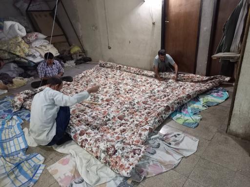 عکس لحاف دوزی شکوفه 