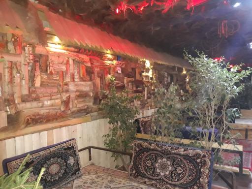 عکس باغ رستوران صدف