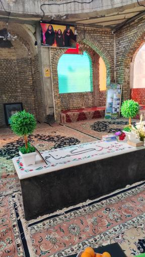 عکس مزار شهید گمنام بیت الرقیه بافق