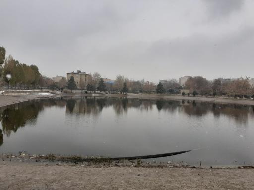 عکس دریاچه مصنوعی دانشگاه