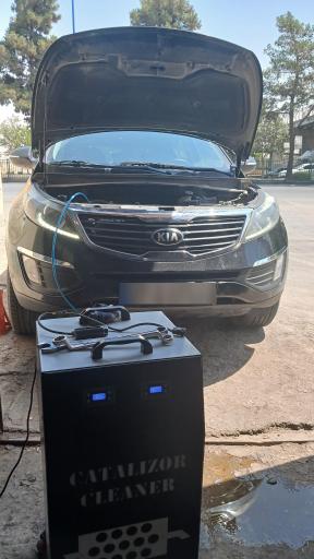 عکس شستشو کاتالیزور و کربن زدایی اصفهان