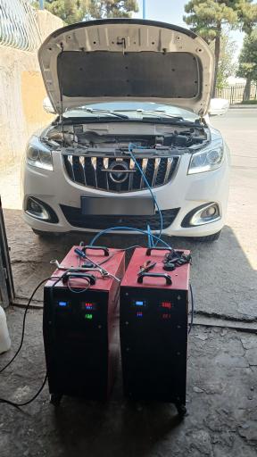 عکس شستشو کاتالیزور و کربن زدایی اصفهان